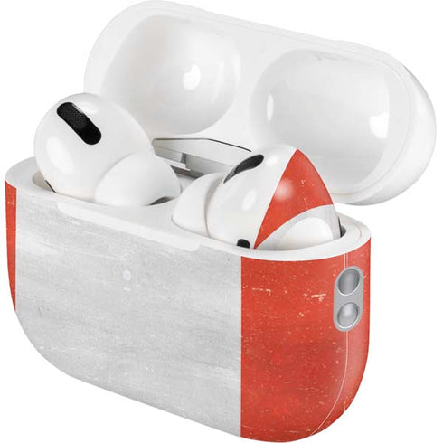 Peru Flag Distressed AirPods Pro 2nd Gen Skin